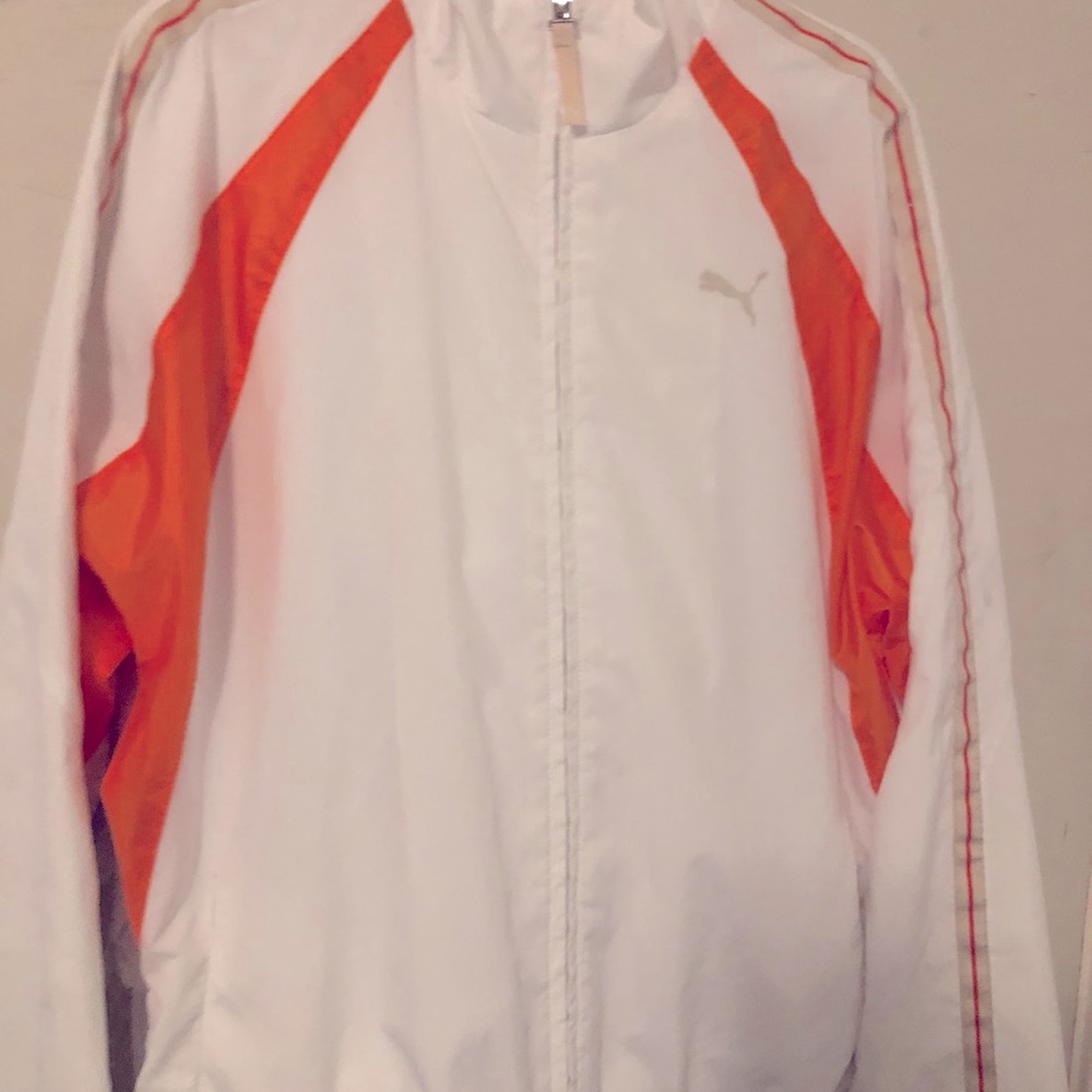 Puma unisex lined jacket, fits LG men